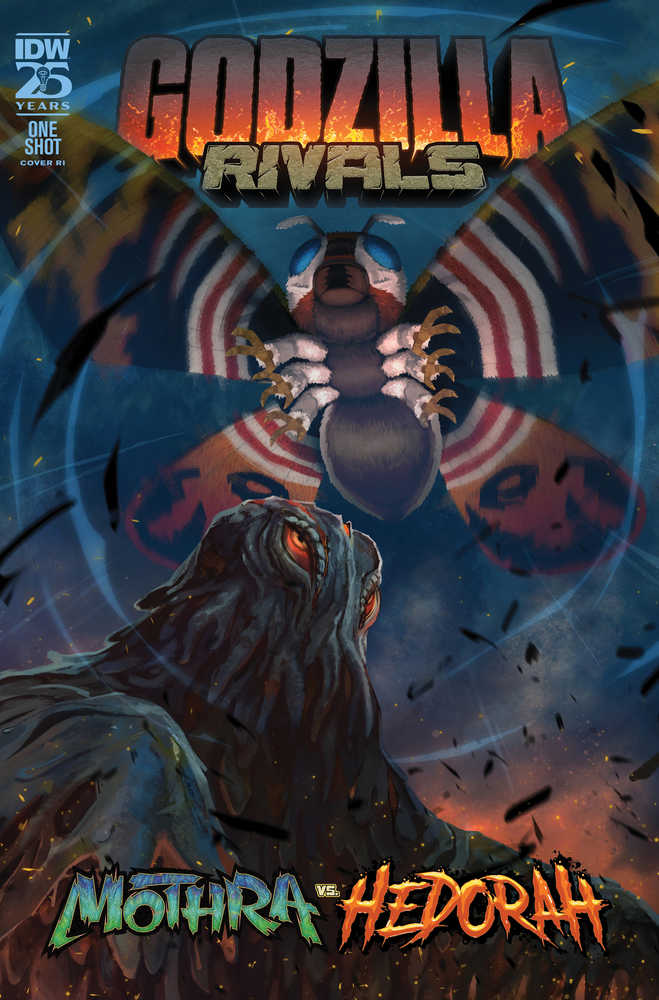 Godzilla Rivals Mothra vs Hedorah #1 Cover C 10 Copy | Dragon's Lair Comics and Fantasy Houston TX