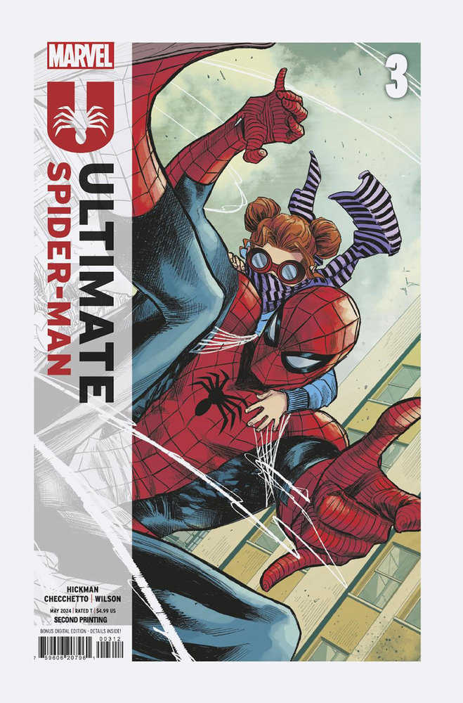 Ultimate Spider-Man #3 Marco Checchetto 2nd Print Variant | Dragon's Lair Comics and Fantasy Houston TX