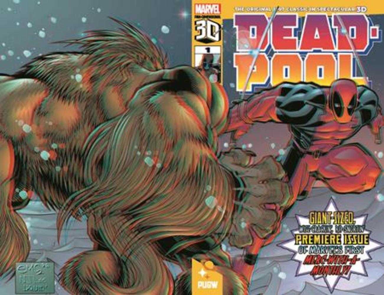Deadpool #1 (1997) Pan Dimensional 3D Edition | Dragon's Lair Comics and Fantasy Houston TX