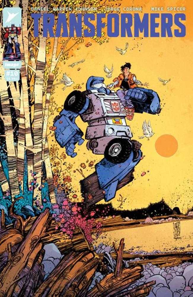 Transformers #10 Cover B Jorge Corona & Mike Spicer Variant | Dragon's Lair Comics and Fantasy Houston TX
