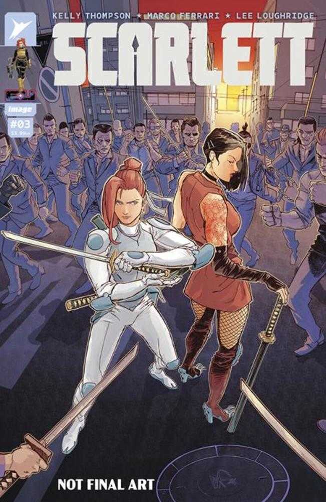 Scarlett #3 (Of 5) Cover A Marco Ferrari & Lee Loughridge | Dragon's Lair Comics and Fantasy Houston TX