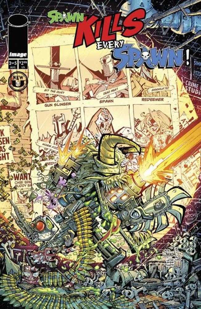 Spawn Kills Every Spawn #2 (Of 5) Cover A Rob Sketchcraft Duenas | Dragon's Lair Comics and Fantasy Houston TX