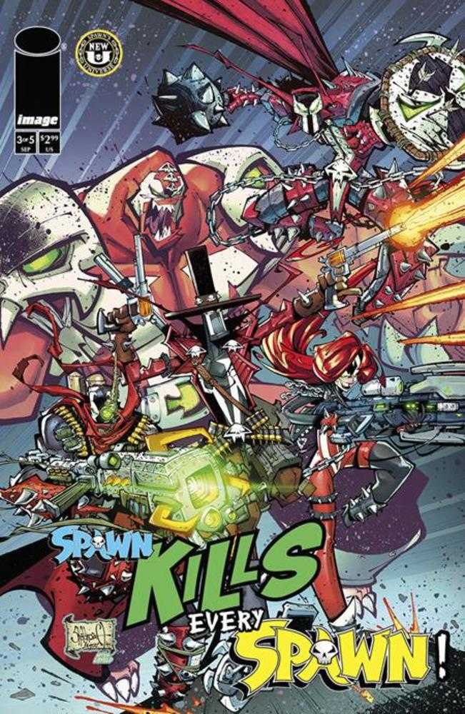 Spawn Kills Every Spawn #3 (Of 5) Cover A Rob Sketchcraft Duenas | Dragon's Lair Comics and Fantasy Houston TX