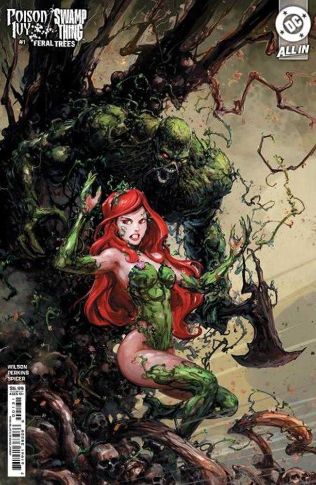 Poison Ivy Swamp Thing Feral Trees #1 (One Shot) Cover C Clayton Crain Card Stock Variant | Dragon's Lair Comics and Fantasy Houston TX