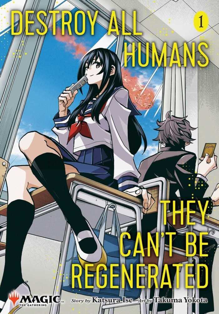 Destroy All Humans Cant Be Regenerated Magic The Gathering Manga Volume 01 ( | Dragon's Lair Comics and Fantasy Houston TX