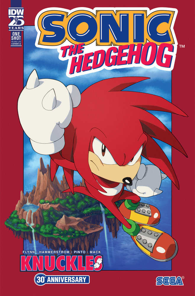Sonic The Hedgehog Knuckles 30th Annual Special #1 Cover A | Dragon's Lair Comics and Fantasy Houston TX