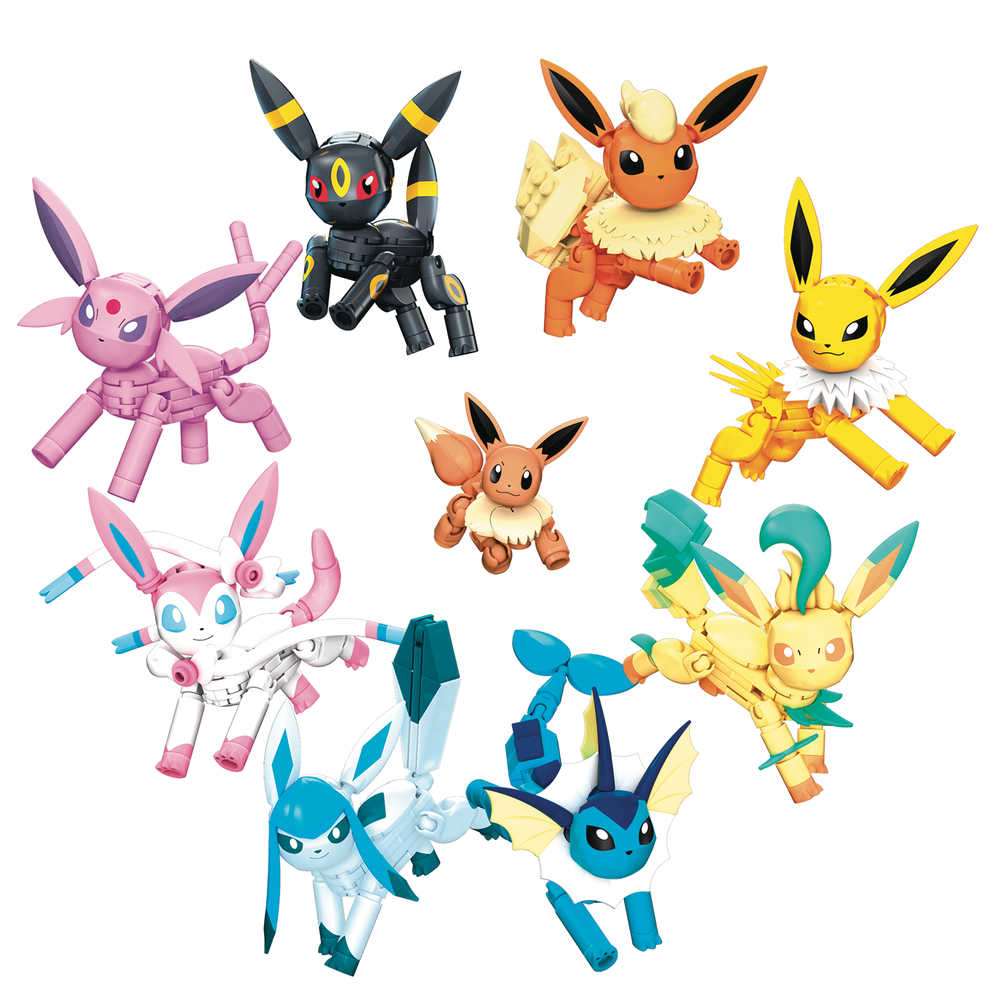 Mega Construx Pokemon Every Eevee Evolution Pack | Dragon's Lair Comics and Fantasy Houston TX