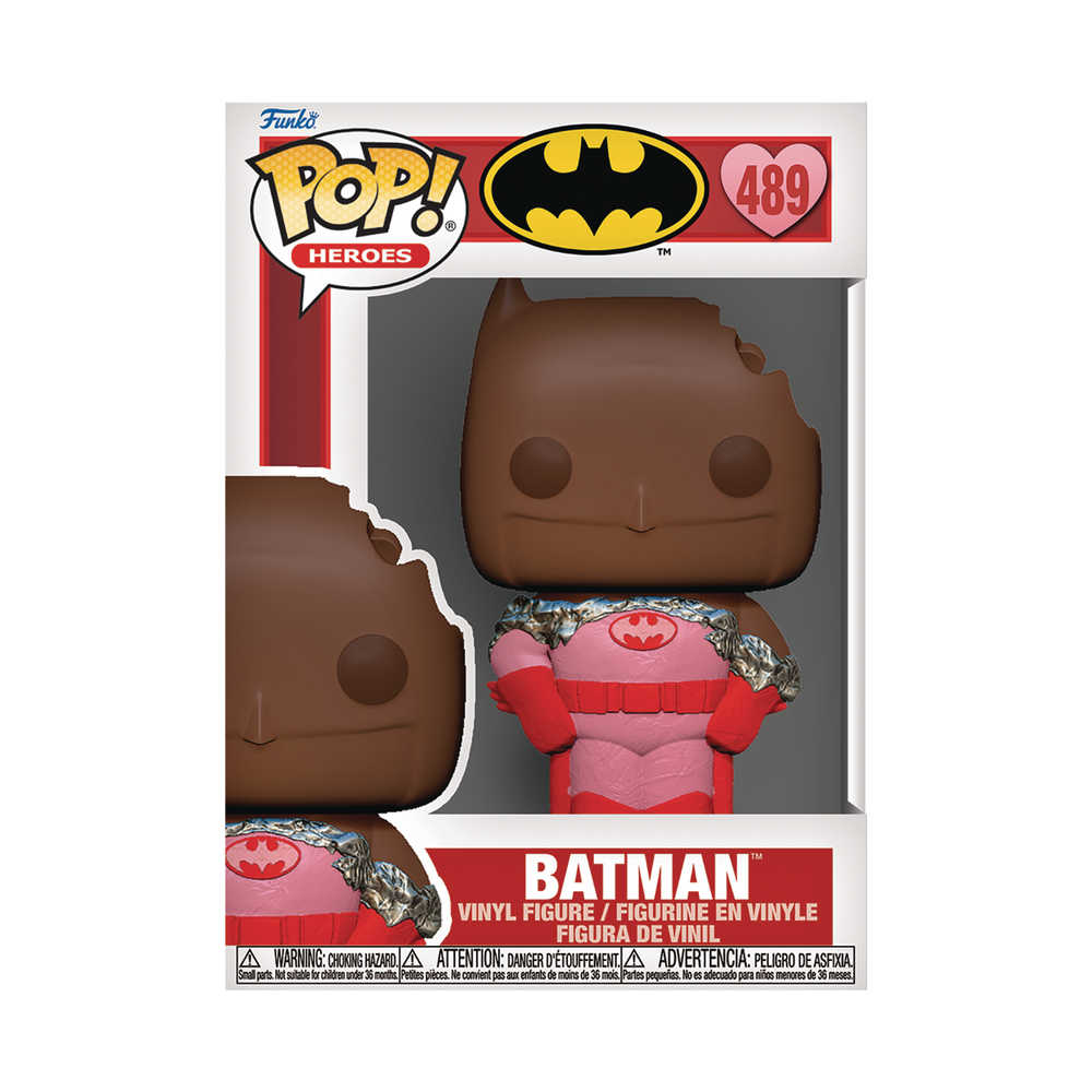Pop Heroes DC Batman Val Choc Vinyl Figure | Dragon's Lair Comics and Fantasy Houston TX