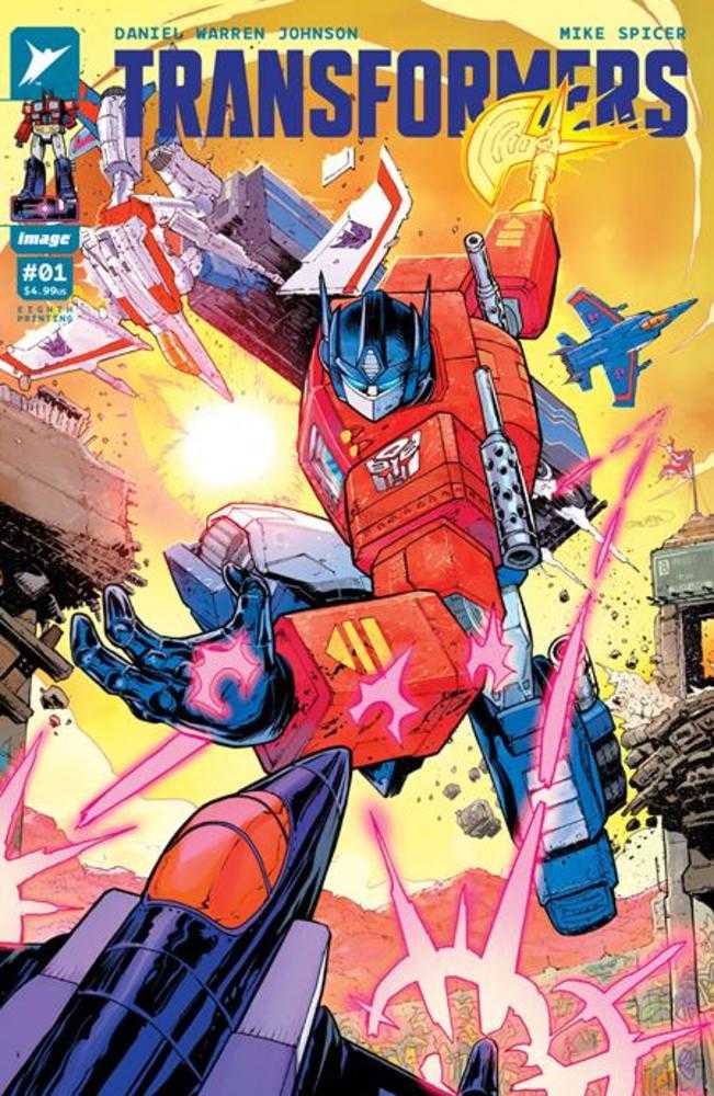 Transformers #1 Eighth Printing Cover A Pat Gleason | Dragon's Lair Comics and Fantasy Houston TX