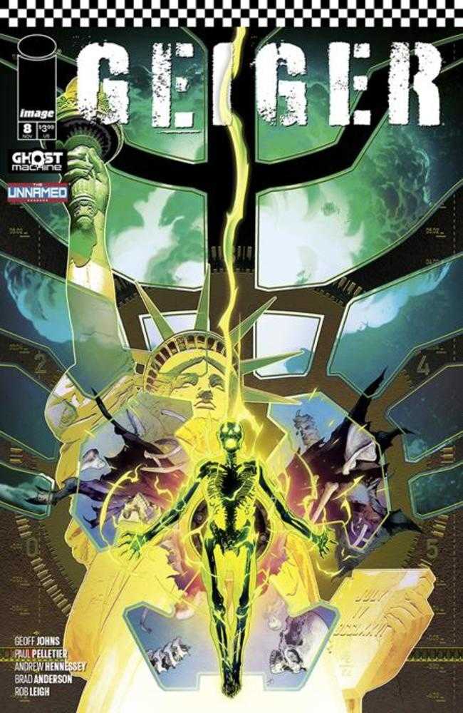Geiger #8 (2024) Cover C Leonardo Colapietro Variant | Dragon's Lair Comics and Fantasy Houston TX