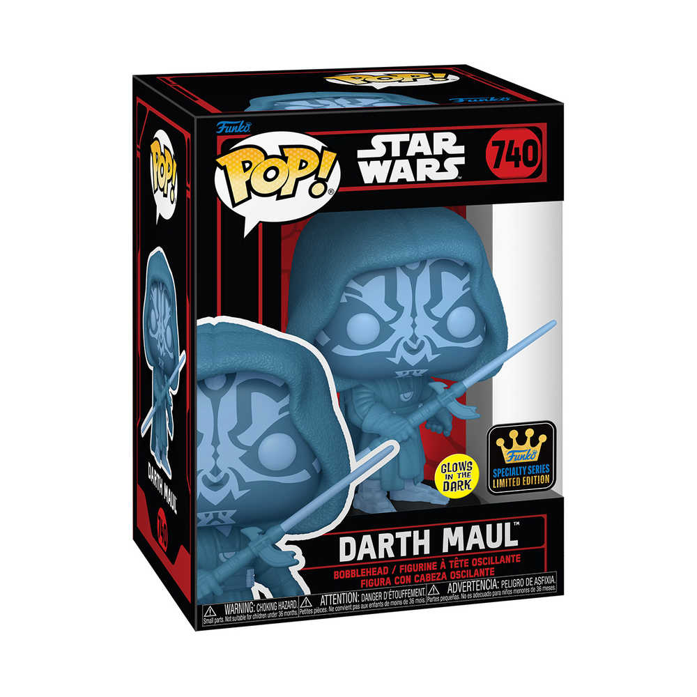 Pop Specialty Series Star Wars Darkside Darth Maul Holo Gw Vinyl Figure | Dragon's Lair Comics and Fantasy Houston TX