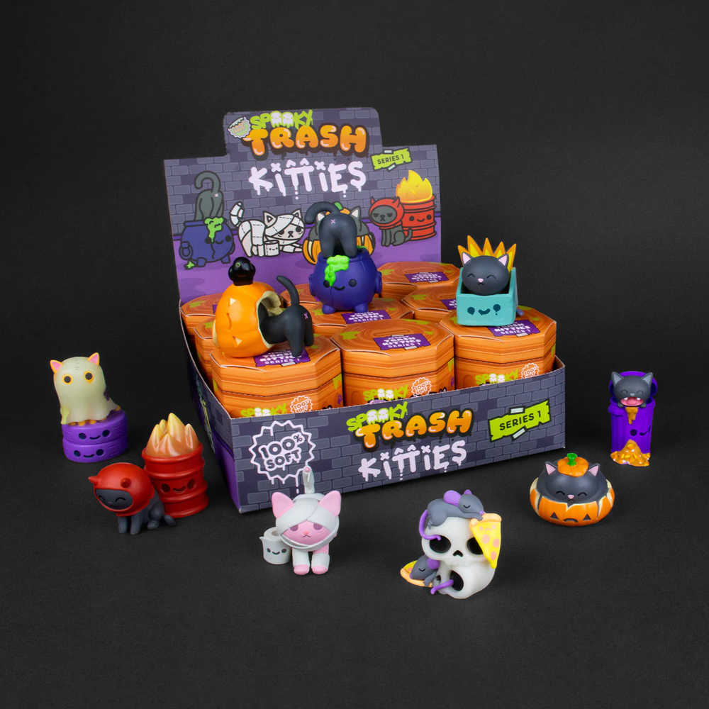 Spooky Trash Kitties Series 1 Mystery Box Case Of 9 | Dragon's Lair Comics and Fantasy Houston TX