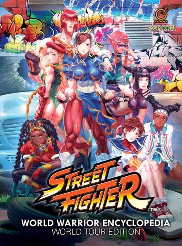 Street Fighter World Warrior Encyclopedia World Tour Edition Hardcover | Odin's Place