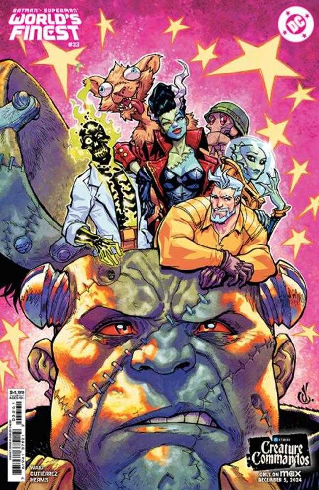 Batman Superman Worlds Finest #33 Cover D Carlos Danda Creature Commandos Card Stock Variant | Dragon's Lair Comics and Fantasy Houston TX