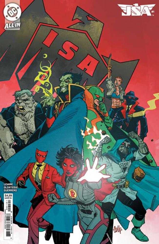 JSA #1 Cover B Cully Hamner Card Stock Variant | Dragon's Lair Comics and Fantasy Houston TX