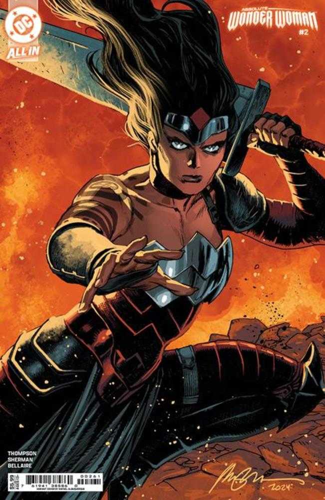 Absolute Wonder Woman #2 Cover F Rafael Albuquerque Card Stock Variant | Dragon's Lair Comics and Fantasy Houston TX