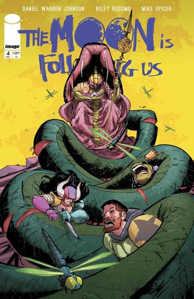 The Moon Is Following Us #4 (Of 10) Cover A Riley Rossmo & Mike Spicer | Dragon's Lair Comics and Fantasy Houston TX