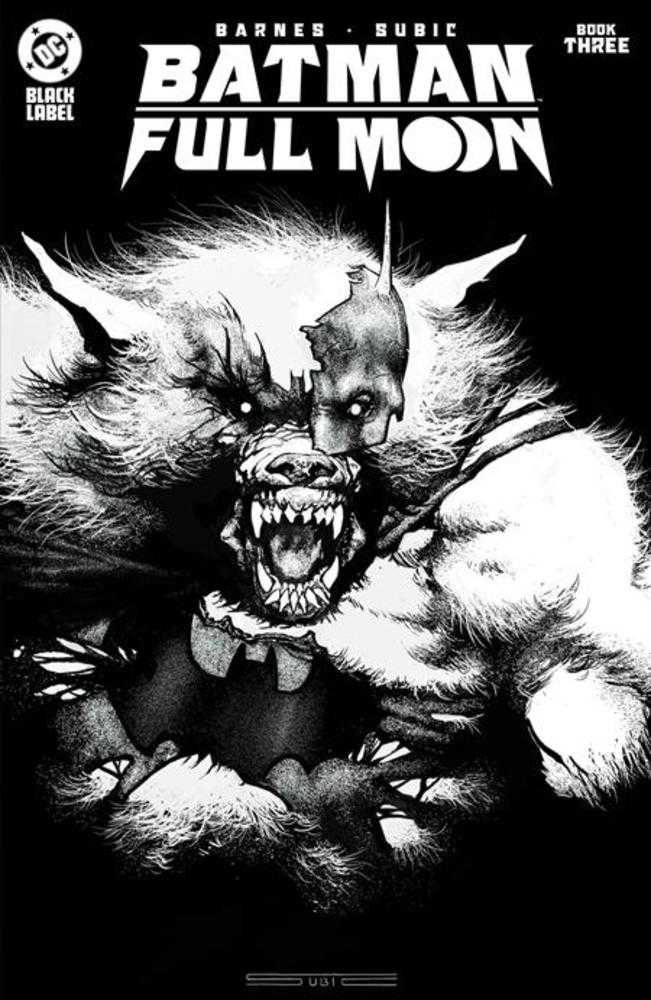 Batman Full Moon #3 (Of 4) Cover A Stevan Subic Glow-In-The-Dark (Mature) | Dragon's Lair Comics and Fantasy Houston TX