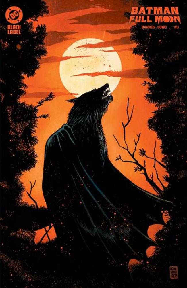 Batman Full Moon #3 (Of 4) Cover B Francesco Francavilla Card Stock Variant (Mature) | Dragon's Lair Comics and Fantasy Houston TX