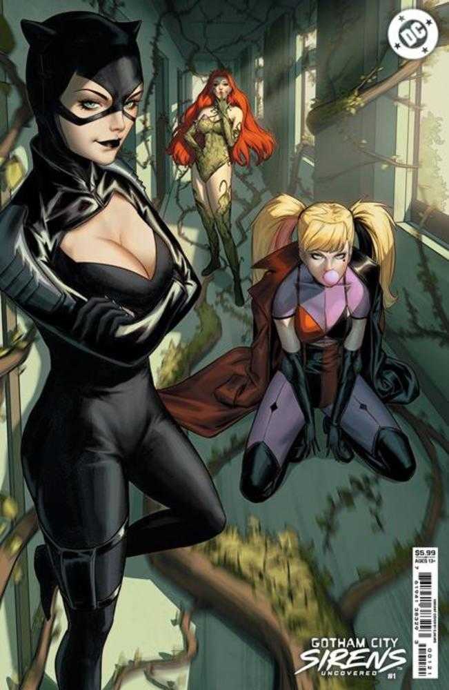 Gotham City Sirens Uncovered #1 (One Shot) Cover C Ejikure Variant | Dragon's Lair Comics and Fantasy Houston TX