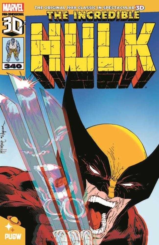 Incredible Hulk #340 Pan Dimensional 3D Edition | Dragon's Lair Comics and Fantasy Houston TX