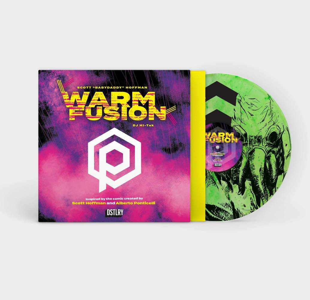Warm Fusion #1 12 Inch Vinyl Signed | Dragon's Lair Comics and Fantasy Houston TX