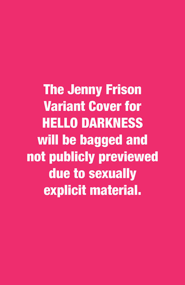 Hello Darkness #7 Cover B Frison (Mature) | Dragon's Lair Comics and Fantasy Houston TX