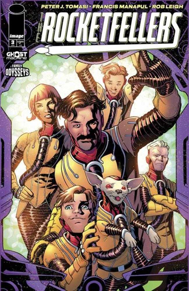 Rocketfellers #3 Cover B Mike McKone & John Kalisz Variant | Dragon's Lair Comics and Fantasy Houston TX
