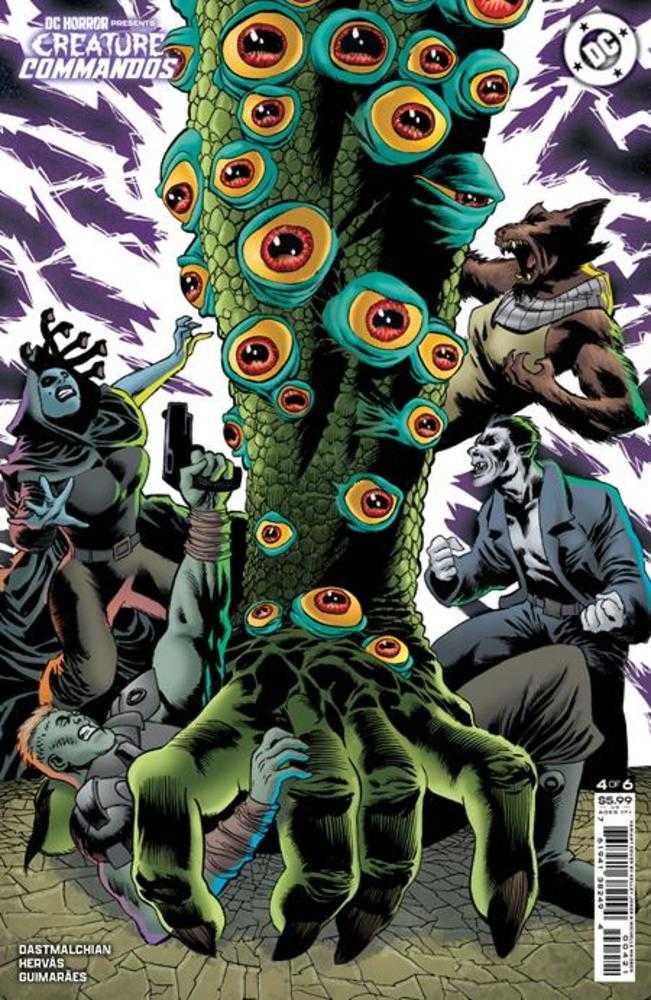 DC Horror Presents Creature Commandos #4 (Of 6) Cover B Kelley Jones Card Stock Variant (Mature) | Dragon's Lair Comics and Fantasy Houston TX
