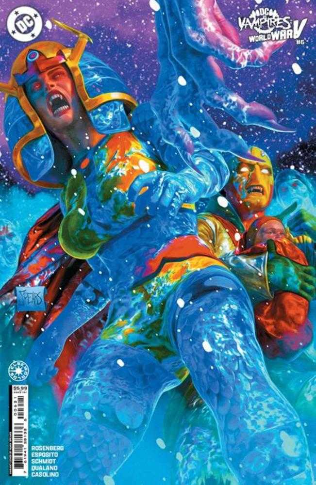 DC vs Vampires World War V #6 (Of 12) Cover B Mark Spears Card Stock Variant | Dragon's Lair Comics and Fantasy Houston TX