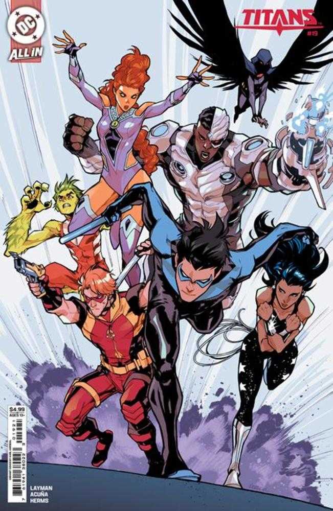Titans #19 Cover B Karl Kerschl Card Stock Variant | Dragon's Lair Comics and Fantasy Houston TX