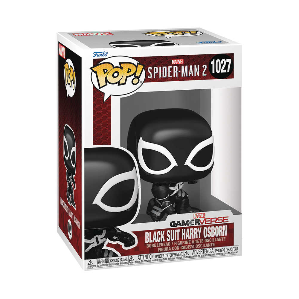 Pop Games Spider Man 2 Vg Harry Osborn Black Suit Vinyl Figure (C | Dragon's Lair Comics and Fantasy Houston TX