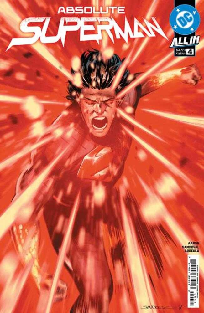 Absolute Superman #4 Cover A Rafa Sandoval | Dragon's Lair Comics and Fantasy Houston TX