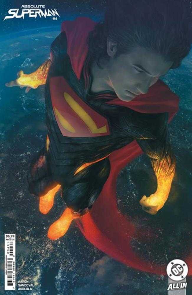 Absolute Superman #4 Cover C Rahzzah Card Stock Variant | Dragon's Lair Comics and Fantasy Houston TX