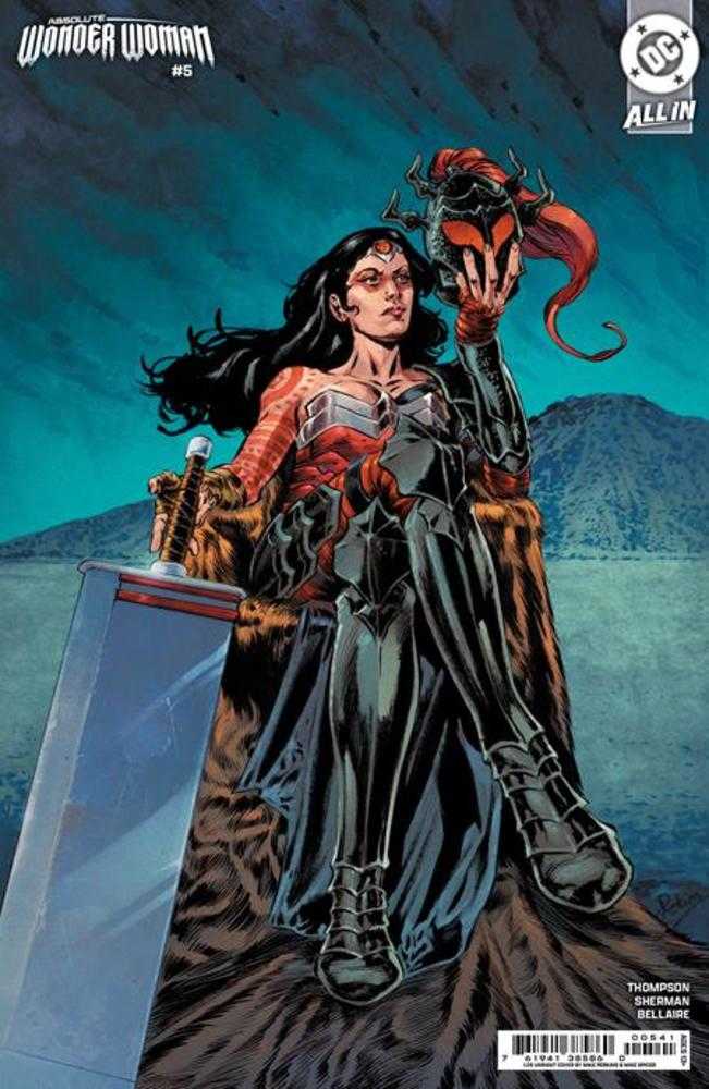 Absolute Wonder Woman #5 Cover D 1 in 25 Mike Perkins Card Stock Variant | Dragon's Lair Comics and Fantasy Houston TX