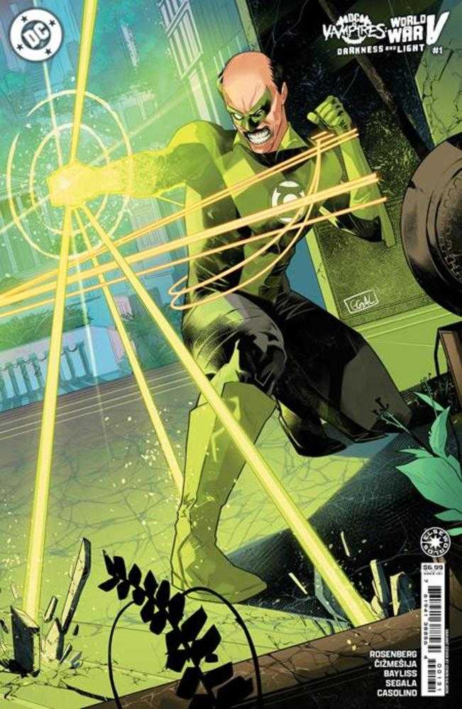 DC vs Vampires World War V Darkness And Light #1 (One Shot) Cover C Edwin Galmon Connecting Card Stock Variant | Dragon's Lair Comics and Fantasy Houston TX