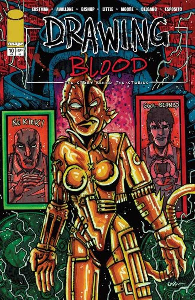 Drawing Blood #10 (Of 12) Cover A Kevin Eastman | Odin's Place