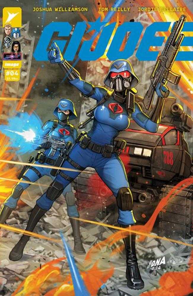 G.I. Joe #4 Cover D 1 in 10 David Nakayama Connecting Variant | Dragon's Lair Comics and Fantasy Houston TX
