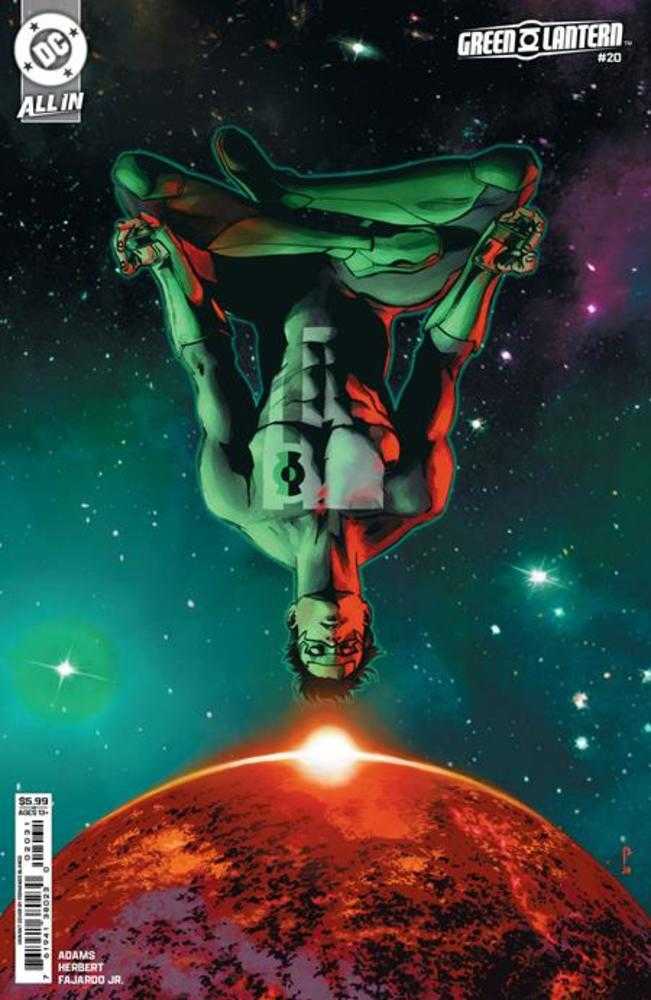 Green Lantern #20 Cover C Fernando Blanco Card Stock Variant | Dragon's Lair Comics and Fantasy Houston TX