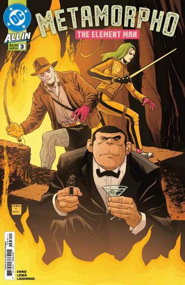 Metamorpho The Element Man #3 Cover A Steve Lieber | Dragon's Lair Comics and Fantasy Houston TX