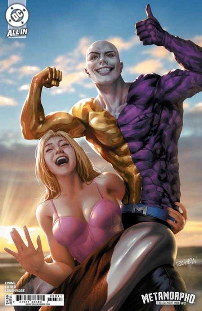 Metamorpho The Element Man #3 Cover B Derrick Chew Card Stock Variant | Dragon's Lair Comics and Fantasy Houston TX