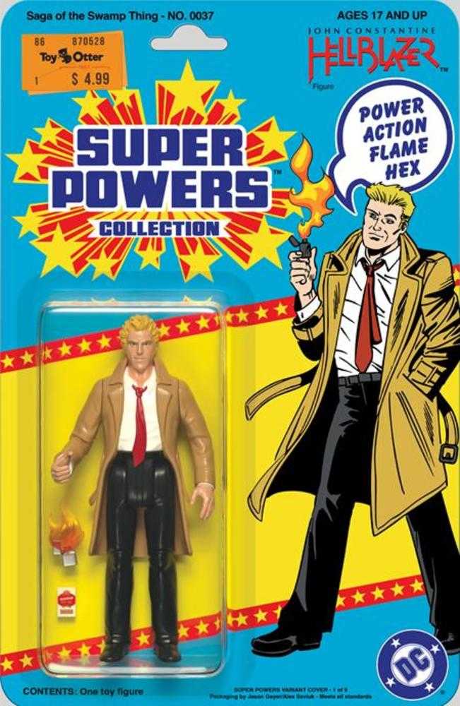 Saga Of The Swamp Thing #37 Facsimile Edition Cover C Super Powers Card Stock Variant (Mature) | Dragon's Lair Comics and Fantasy Houston TX