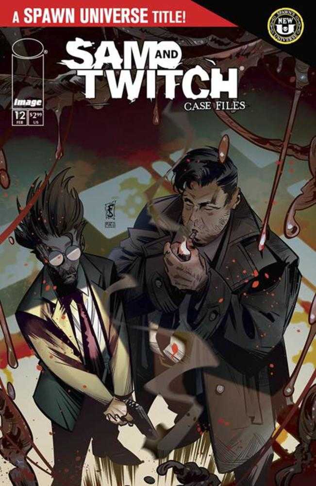 Spawn Sam And Twitch Case Files #12 Cover A Federico Sabbatini | Dragon's Lair Comics and Fantasy Houston TX