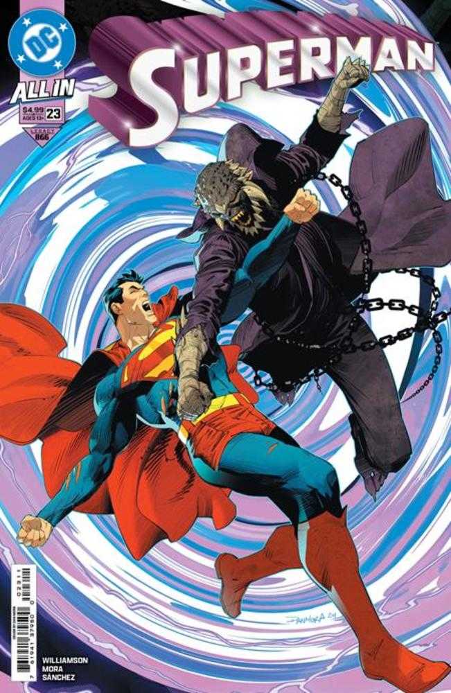 Superman #23 Cover A Dan Mora | Dragon's Lair Comics and Fantasy Houston TX