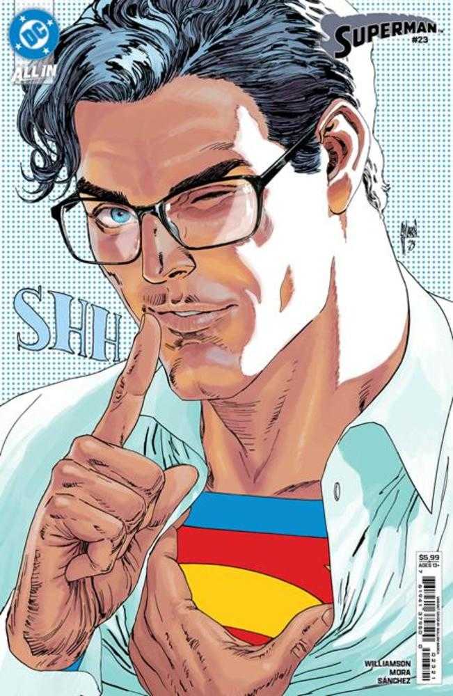 Superman #23 Cover D Guillem March Card Stock Variant | Dragon's Lair Comics and Fantasy Houston TX