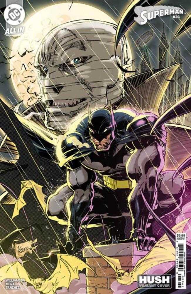 Superman #23 Cover E Kaare Andrews Hush Card Stock Variant | Dragon's Lair Comics and Fantasy Houston TX