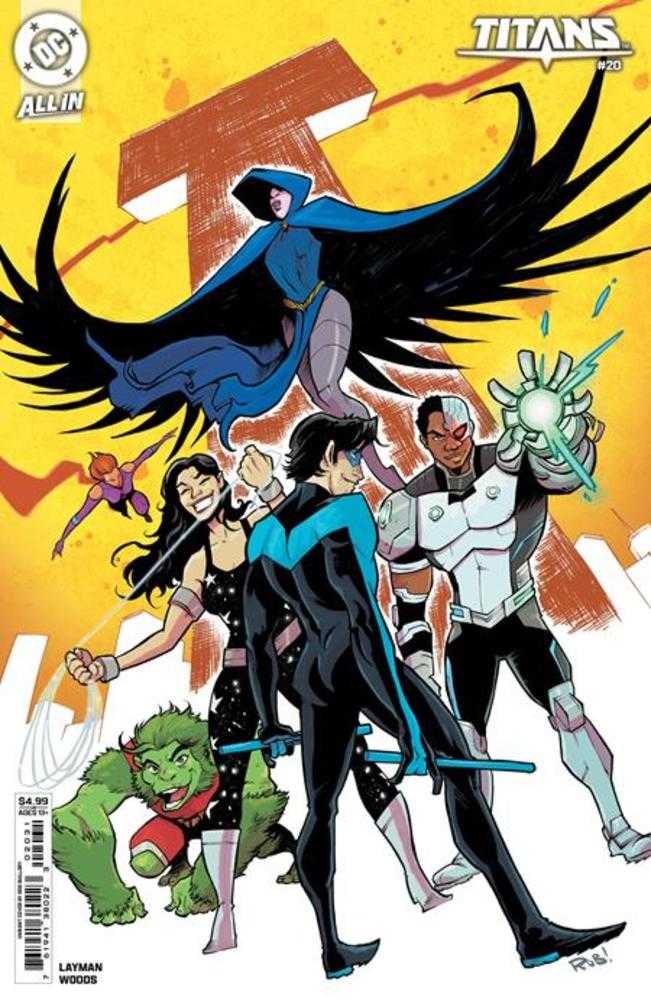 Titans #20 Cover C Rob Guillory Card Stock Variant | Dragon's Lair Comics and Fantasy Houston TX