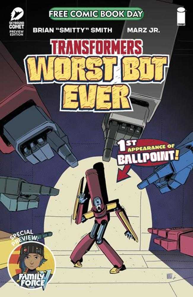 Free Comic Book Day 2025 - Bundle Of 25 - Transformers Worst Bot Ever Special | Dragon's Lair Comics and Fantasy Houston TX