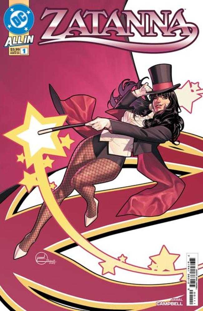 Zatanna #1 (Of 6) Cover A Jamal Campbell | Dragon's Lair Comics and Fantasy Houston TX