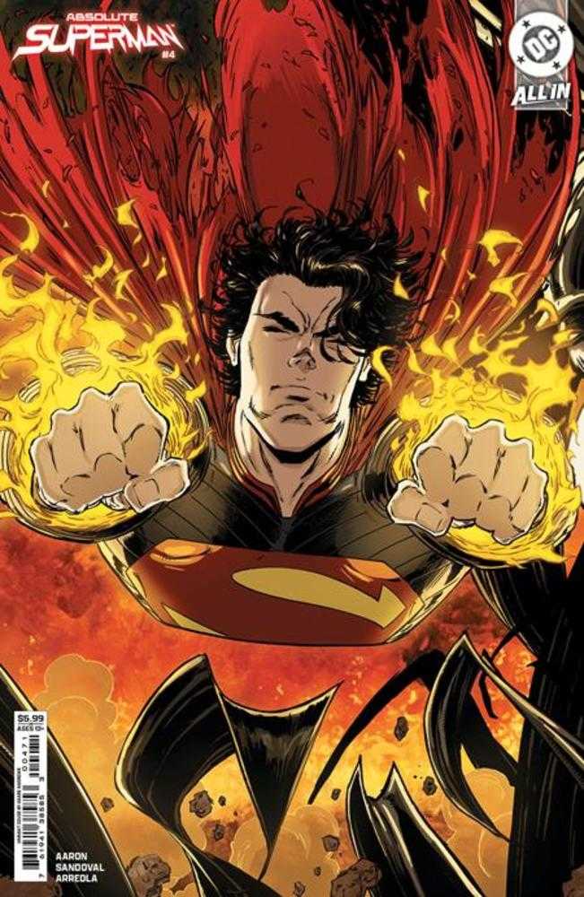 Absolute Superman #4 Cover F Kaare Andrews Card Stock Variant | Dragon's Lair Comics and Fantasy Houston TX